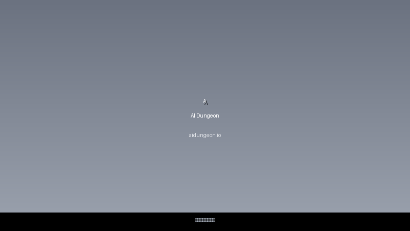 AI Dungeon 界面截图