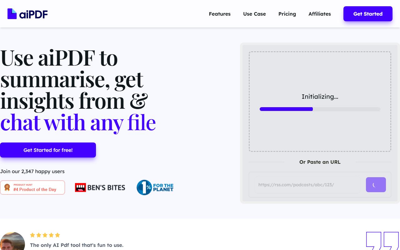 aiPDF 界面截图