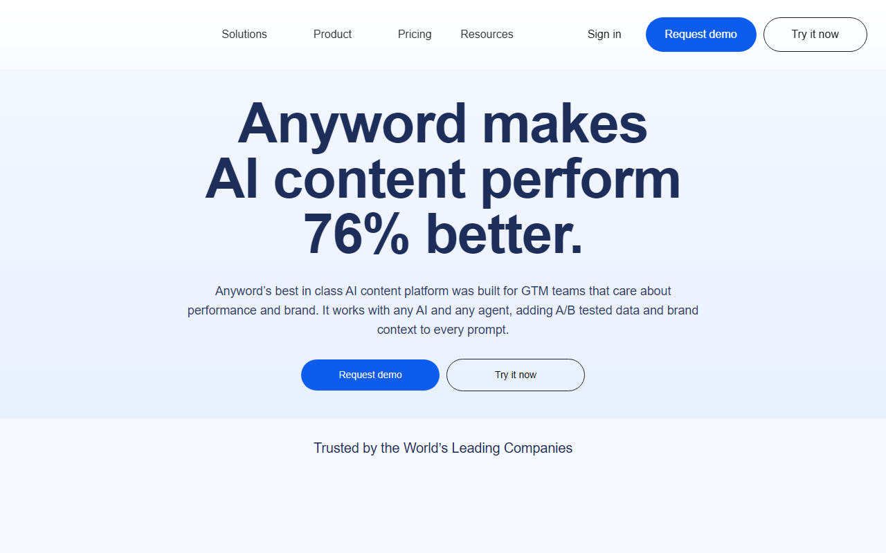 Anyword 界面截图