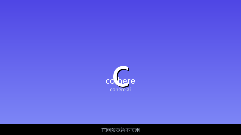 co:here 界面截图