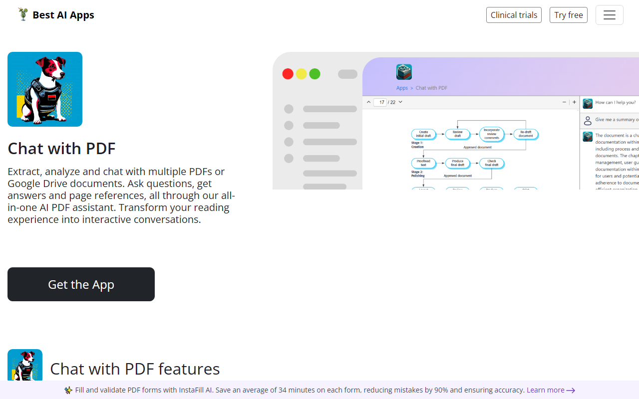 Chat With PDF by Copilot.us 界面截图