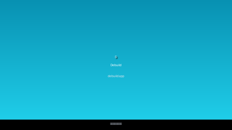 Debuild 界面截图