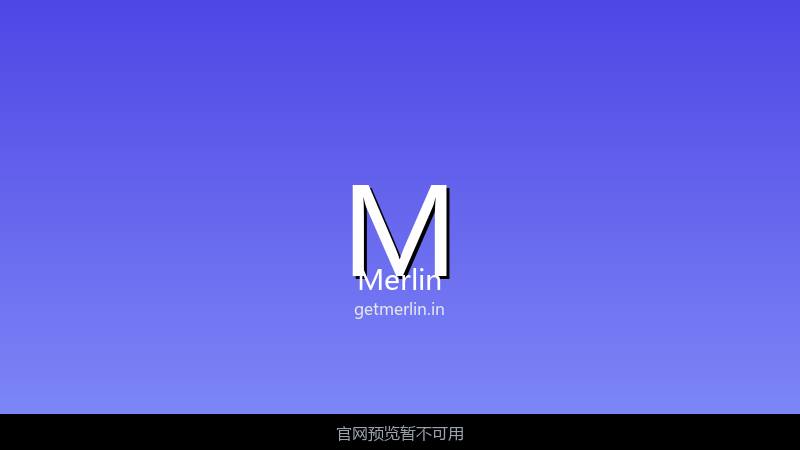 Merlin 界面截图