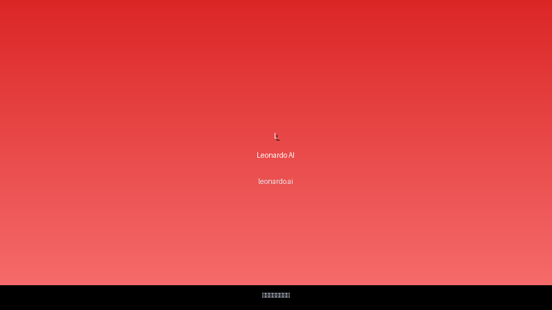 Leonardo AI 界面截图