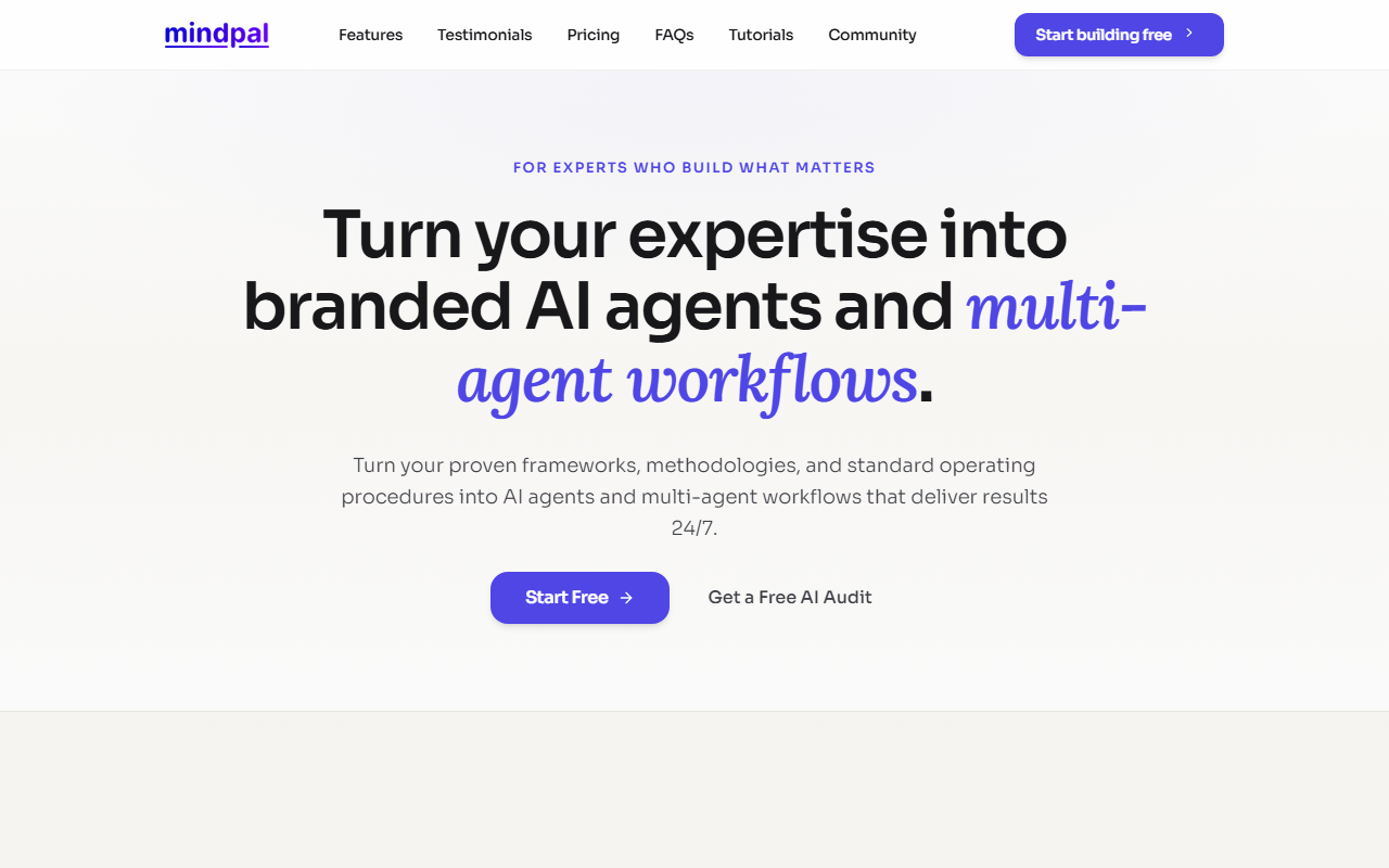 MindPal 界面截图