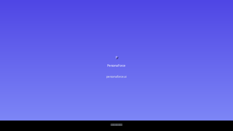 PersonaForce 界面截图