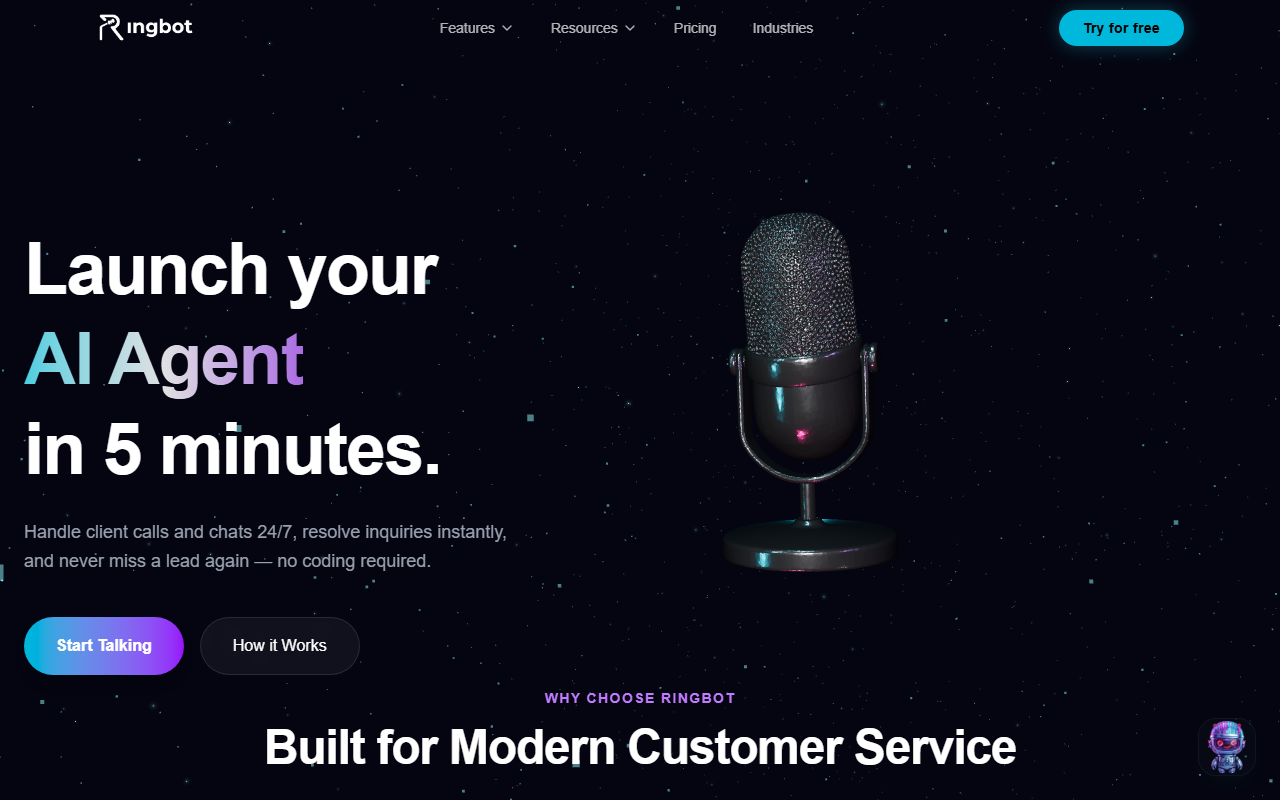 RingBot AI 界面截图