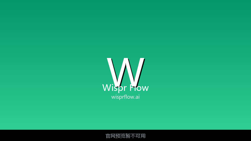 Wispr Flow 界面截图